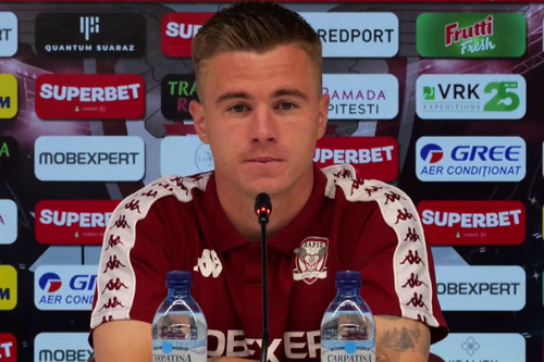 Claudiu Petrila (24 de ani), aripa stângă de la Rapid, vrea să îi facă pe suporterii fericiți la finalul meciului cu Dinamo, care se va juca duminică, de la 20:30.