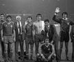 Anglia-Romania (1985). De la stânga la dreapta: Gino Iorgulescu, Rică Răducanu, Ștefan Iovan, Costică Ștefănescu, Rodion Cămătaru, Mircea Lucescu, Silviu Lung, Mircea Rădulescu