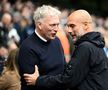 David Moyes și Pep Guardiola în Manchester City - Everton // foto: Guliver/gettyimages