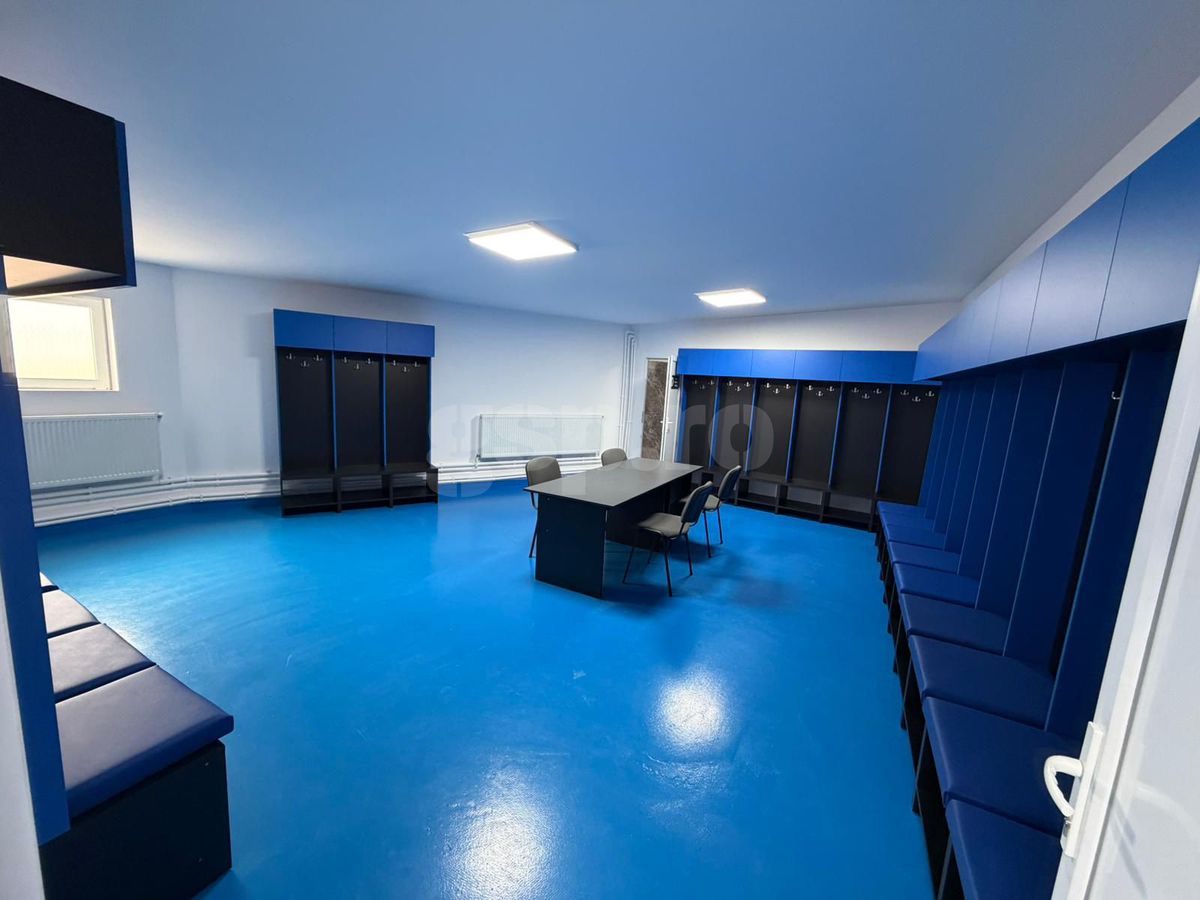 Stadionul din Clinceni după renovare