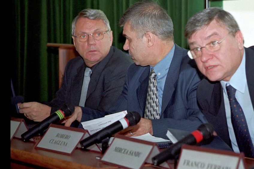 Imagini de arhivă cu Mircea Rădulescu, aici alături de Anghel Iordănescu și Mircea Sandu / Sursă foto: Gazeta Sporturilor