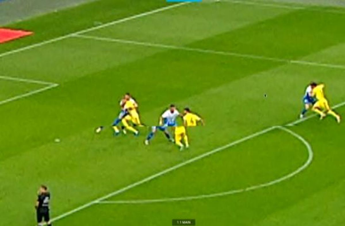 Marius Antoche, eliminat în Craiova - Slobozia: „Arbitrul a spus că a fost o lovitură involuntară. Nu știu ce s-a întâmplat apoi”