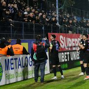 Scandal la finalul meciului istoric dintre Metaloglobus și FCSB / FOTO: Cristi Preda (GSP.ro)