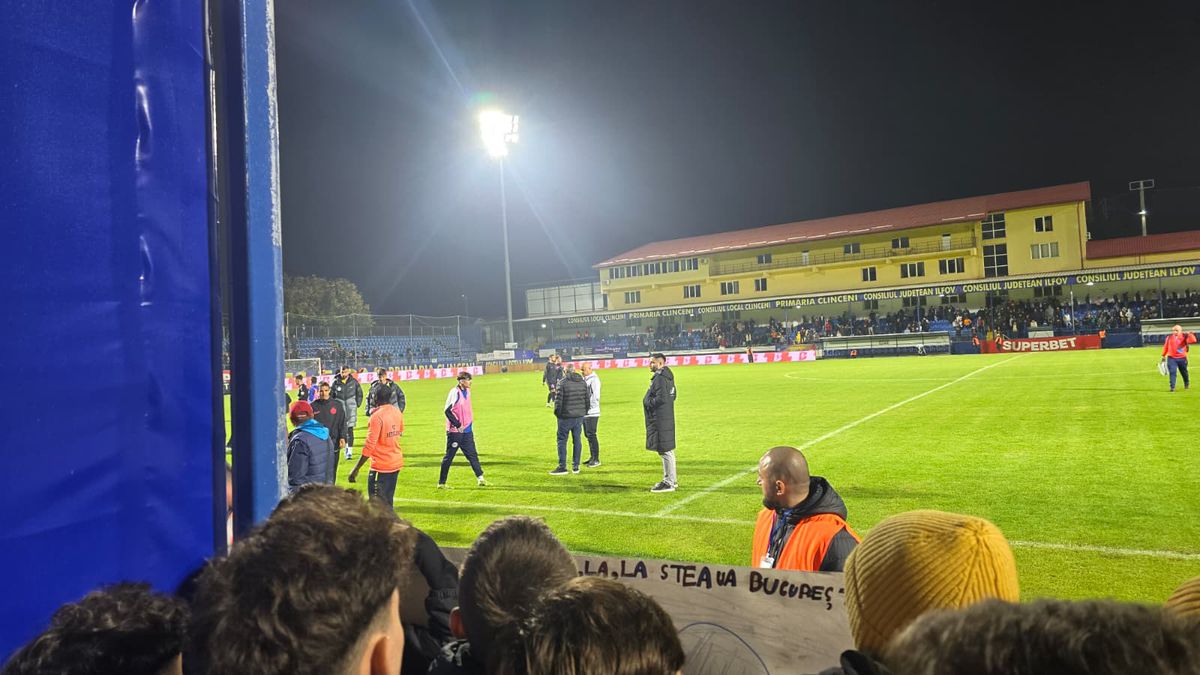 Scandal la finalul meciului dintre Metaloglobus și FCSB! Reporterii GSP au surprins toate imaginile