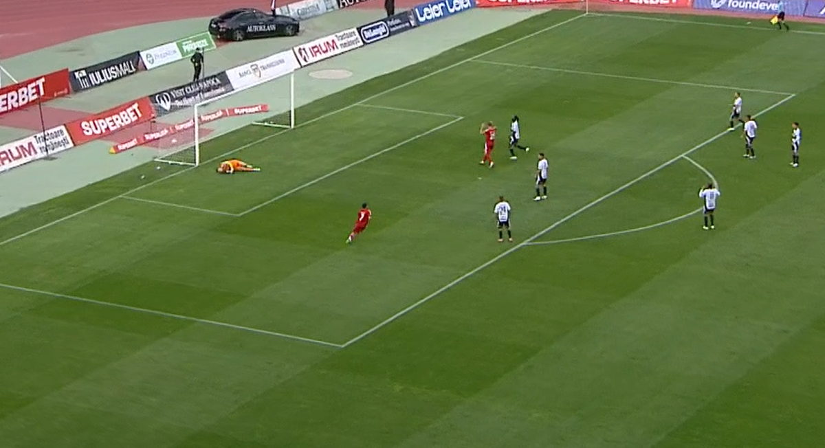 Eroul celor de la FC Botoșani a reacționat după golul fantastic de la Cluj: „E o vorbă...”