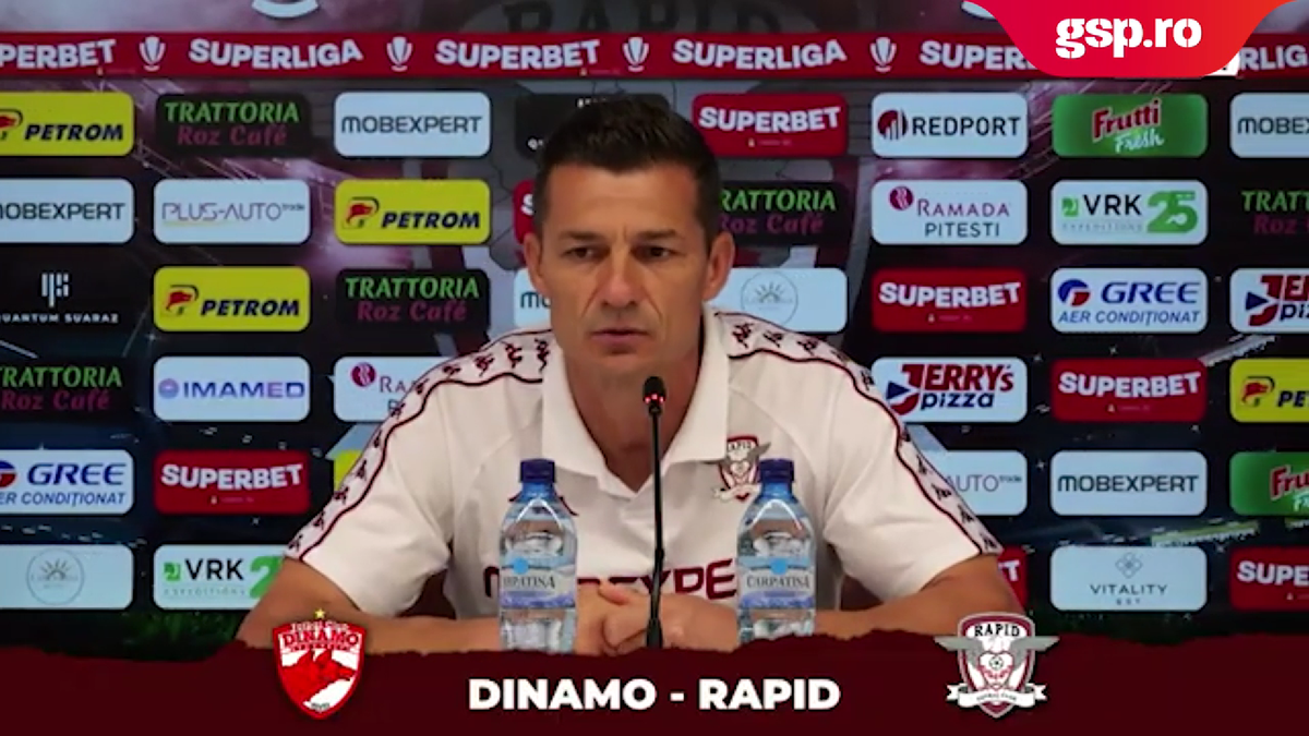 Costel Gâlcă, în lacrimi la conferință: „Inima mea este alături de ei”