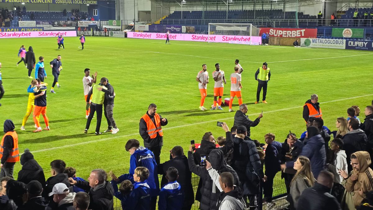 Scandal la finalul meciului dintre Metaloglobus și FCSB! Reporterii GSP au surprins toate imaginile