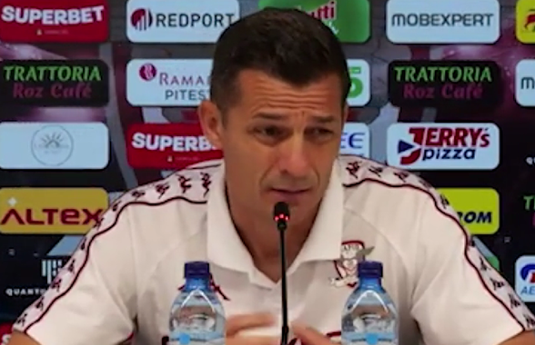 Costel Gâlcă, în lacrimi la conferință: „Inima mea este alături de ei”