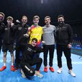 Echipa masculinăa României și bucuria lor FOTO ETTU