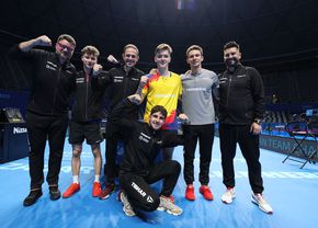 Echipa masculină a României luptă și ea pentru aur la Campionatul European de tenis de masă » Victorie cu 3-0 în fața Sloveniei