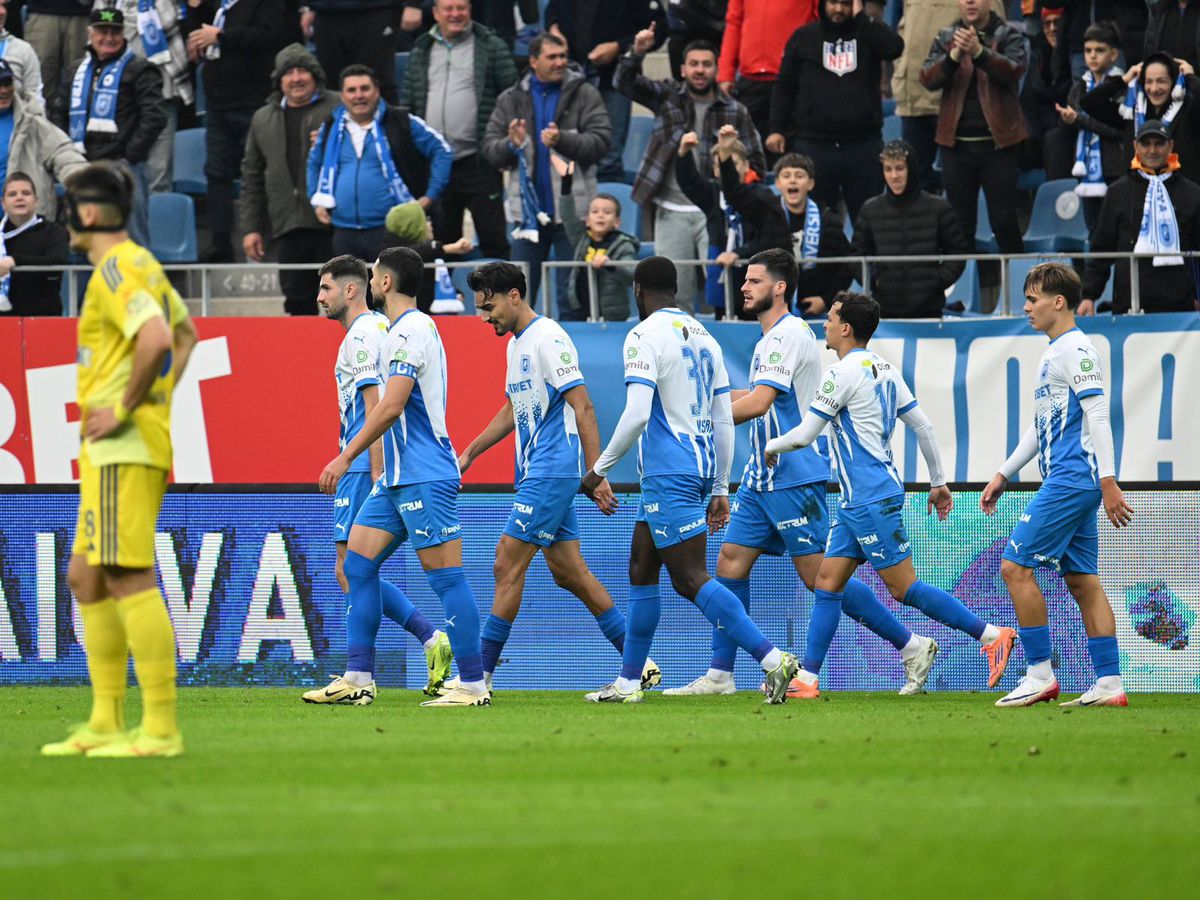 Niciun meci liniștit în Bănie! Craiova - Slobozia a avut 4 goluri, un „roșu” ciudat și ratări rar întâlnite » Clasamentul