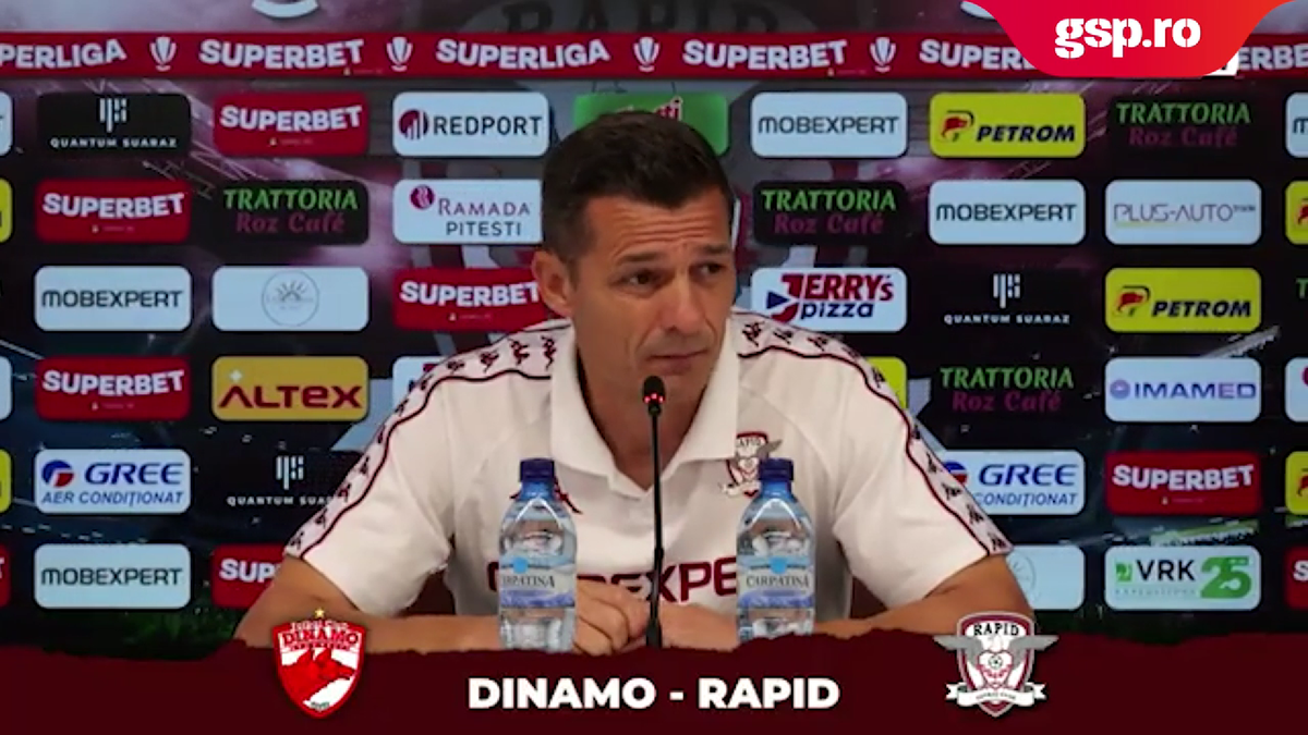 Costel Gâlcă, în lacrimi la conferință: „Inima mea este alături de ei”