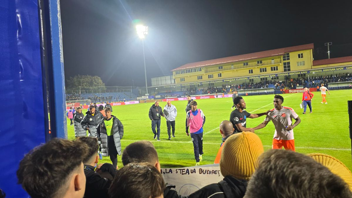 Scandal la finalul meciului dintre Metaloglobus și FCSB! Reporterii GSP au surprins toate imaginile
