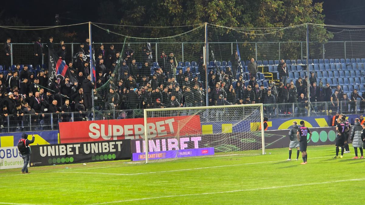 Metaloglobus - FCSB 2-1, imagini de final