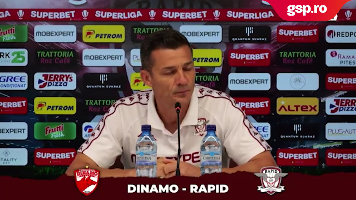 Costel Gâlcă, în lacrimi la conferință: „Inima mea este alături de ei”