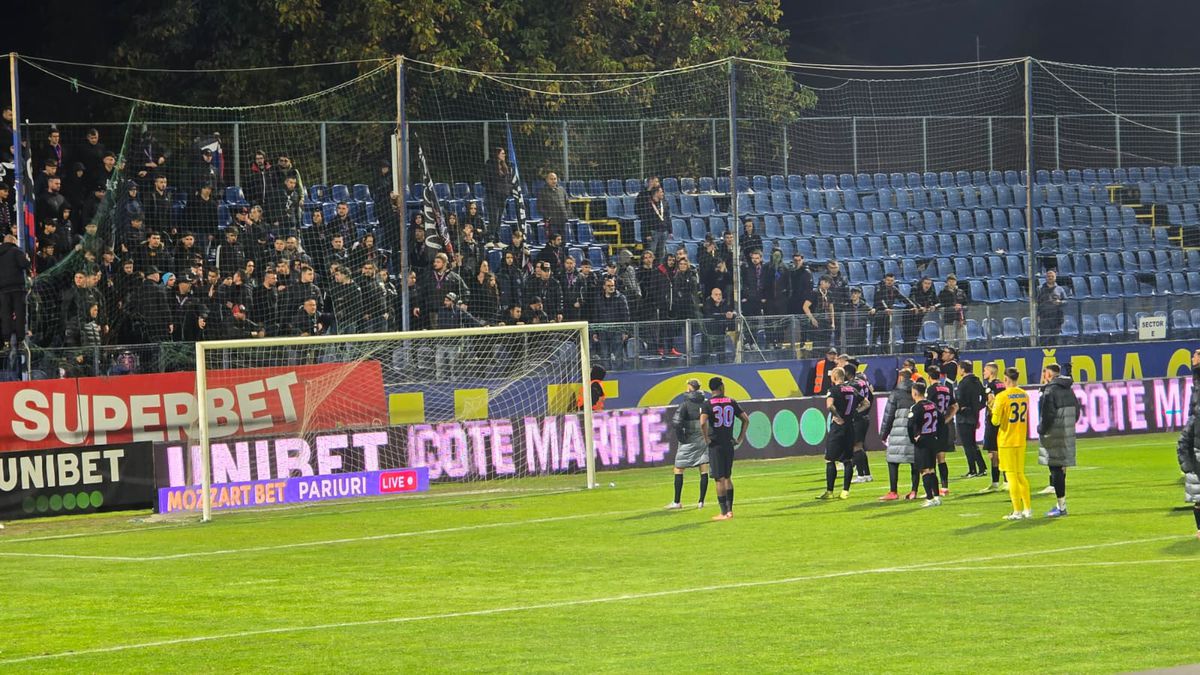 Metaloglobus - FCSB 2-1, imagini de final