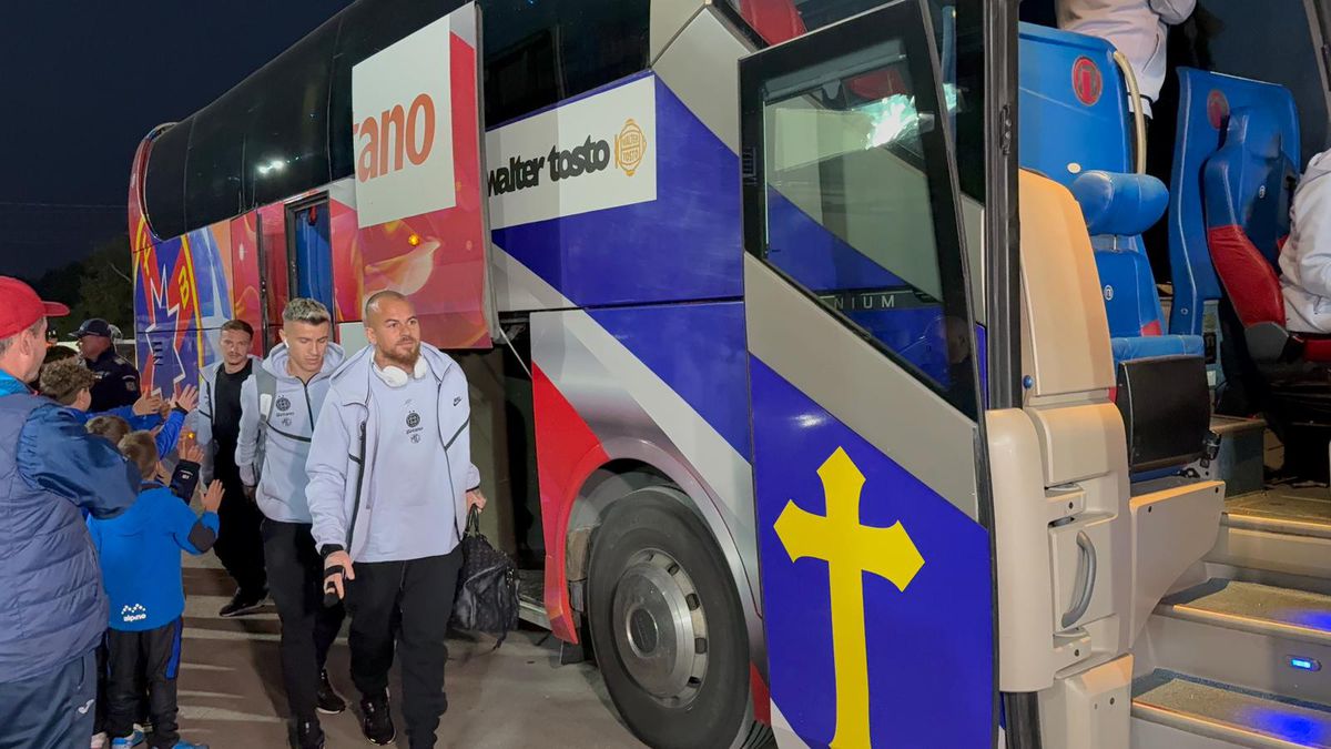 Imagini înainte de Metaloglobus - FCSB