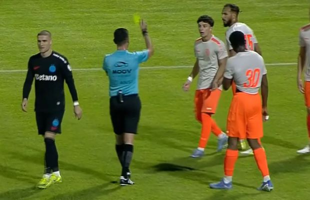 Ce eroare! Gest greu de înțeles la penalty-ul de 0-1 din Metaloglobus - FCSB