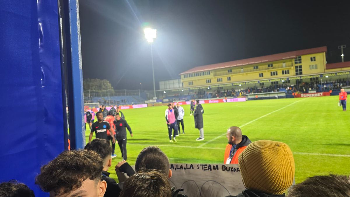Scandal la finalul meciului dintre Metaloglobus și FCSB! Reporterii GSP au surprins toate imaginile