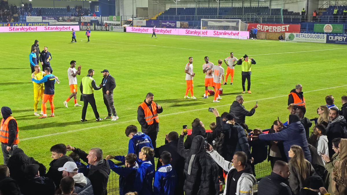 Metaloglobus - FCSB 2-1, imagini de final