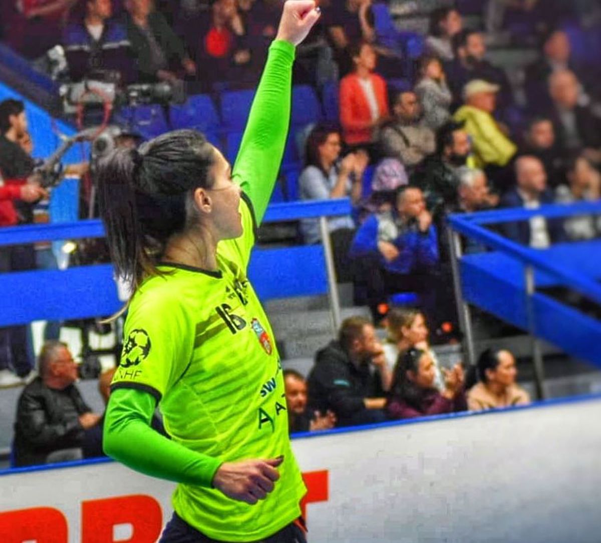 MĂGURA CISNĂDIE-GRAN CANARIA 22-18 // GALERIE FOTO Elena Voicu, MVP-ul partidei retur: „E un rezultat fantastic pentru noi!”