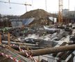STADION RAPID FOTO + VIDEO //  SPECTACULOS Primele semne de viață la stadionul Rapid » S-a turnat fundația, iar șantierul se înalță: vezi imaginile