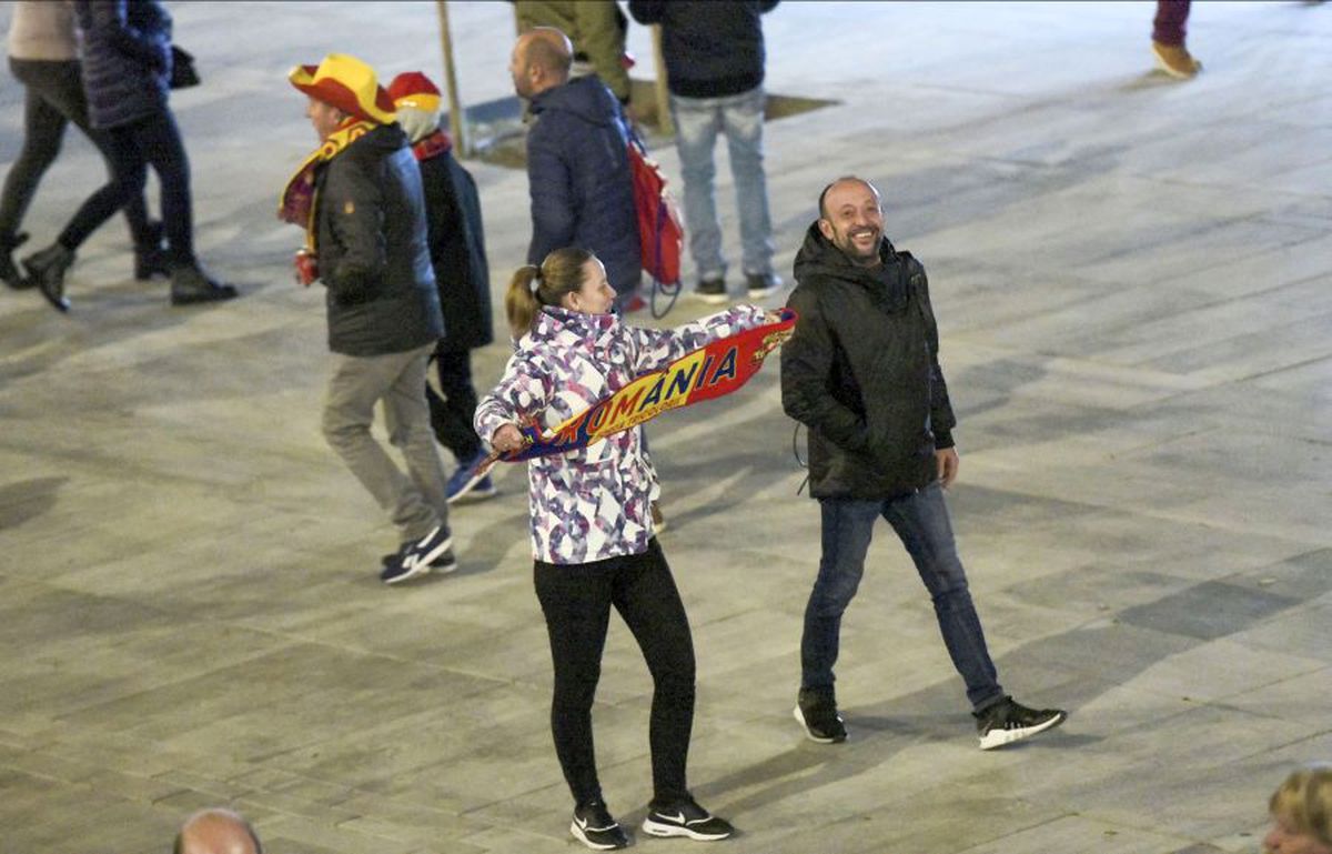 SPANIA - ROMÂNIA // FOTO Atmosferă senzațională creată de cei 12.000 de români din tribune
