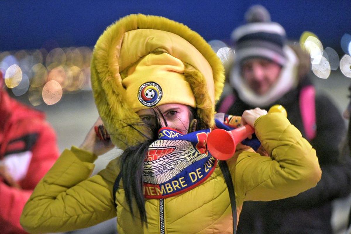 SPANIA - ROMÂNIA // FOTO Atmosferă senzațională creată de cei 12.000 de români din tribune