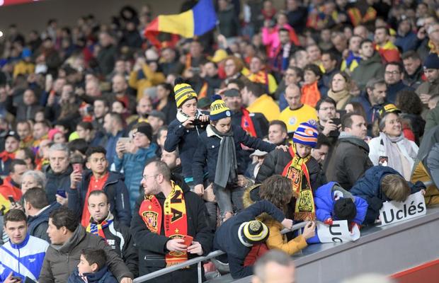 SPANIA - ROMÂNIA // FOTO Atmosferă senzațională creată de cei 12.000 de români din tribune