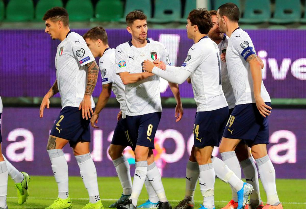 PRELIMINARII EURO 2020 // FOTO » Spectacol în Italia - Armenia: s-au marcat 10 goluri + Alte 26 de reușite în celelalte meciuri