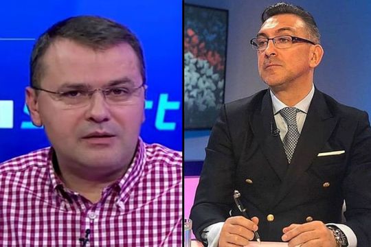 Vali Moraru și Ilie Dumitrescu (dreapta)