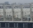 FOTO EXCLUSIV. Cum arată stadionul Giulești la final de 2020: structura acoperișului e aproape finalizată