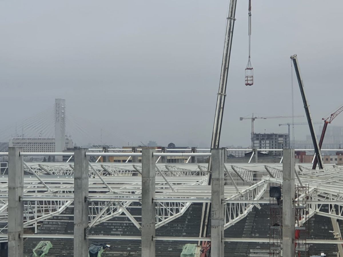 VIDEO + FOTO Se lucrează fără încetare la Stadionul Giulești! Noi imagini de azi de la bijuteria pe care va juca Rapid
