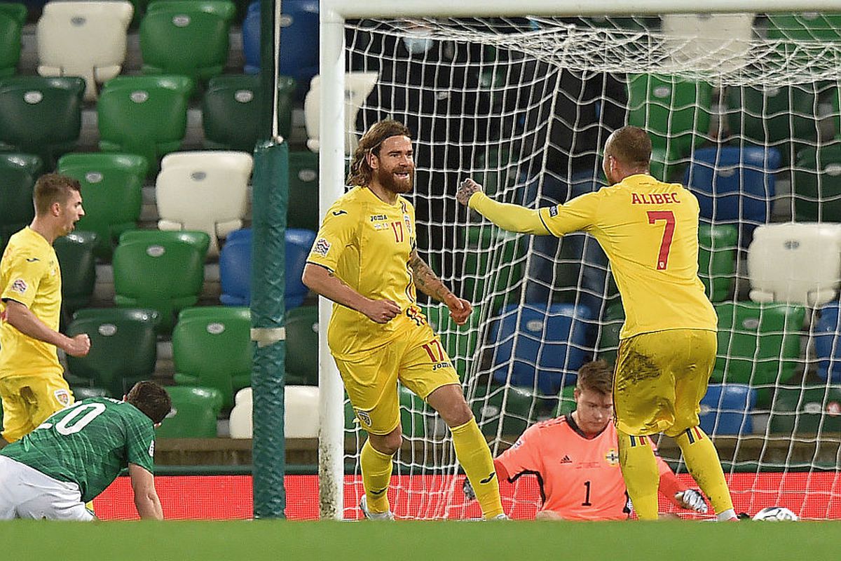 IRLANDA DE NORD - ROMÂNIA 1-1. Eric Bicfalvi, prima reacție după golul care a salvat România: „Nu a fost nimic special!” + ce a spus Alibec
