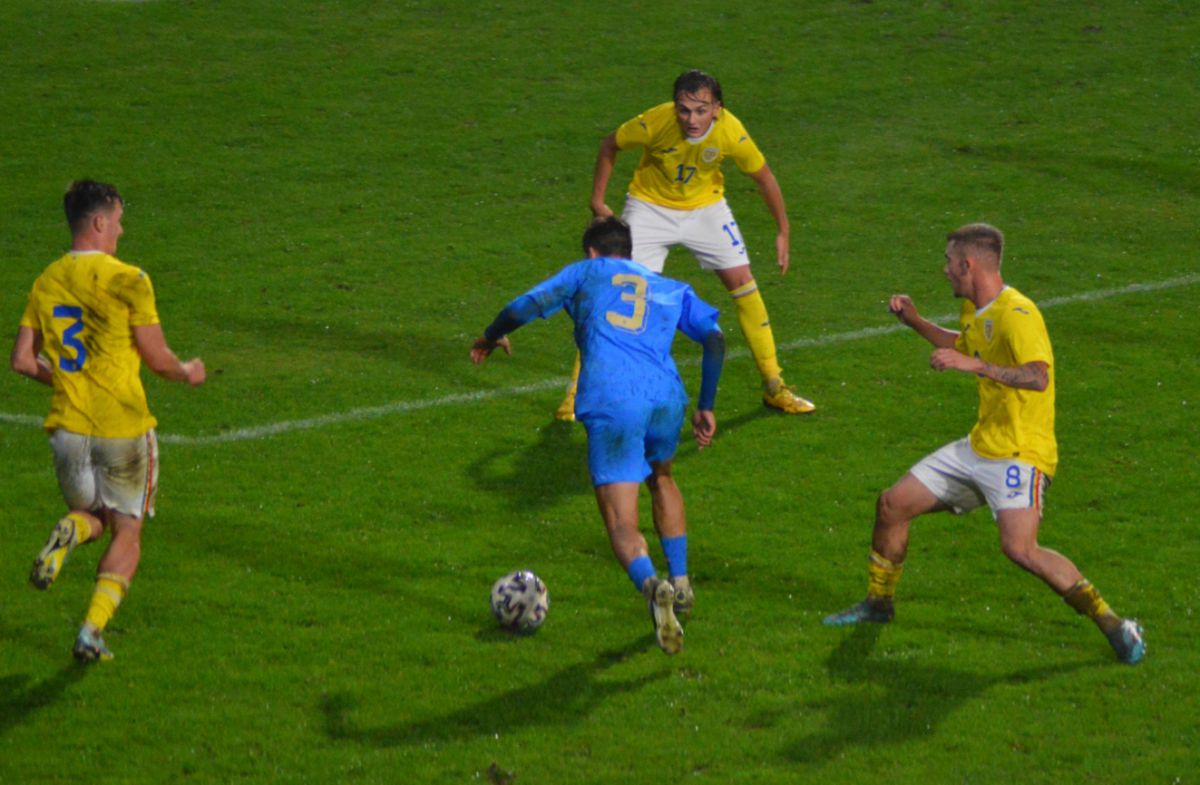 România U20, învinsă la Arad de Italia U20 » Ianis Stoica a marcat din penalty