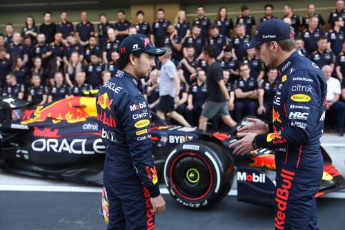 Sergio Perez și Max Verstappen/ foto Imago Images