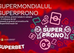Pregătește-te pentru SuperMondialul SuperProno! Runde zilnice și premii totale în valoare de 3.000.000 de lei