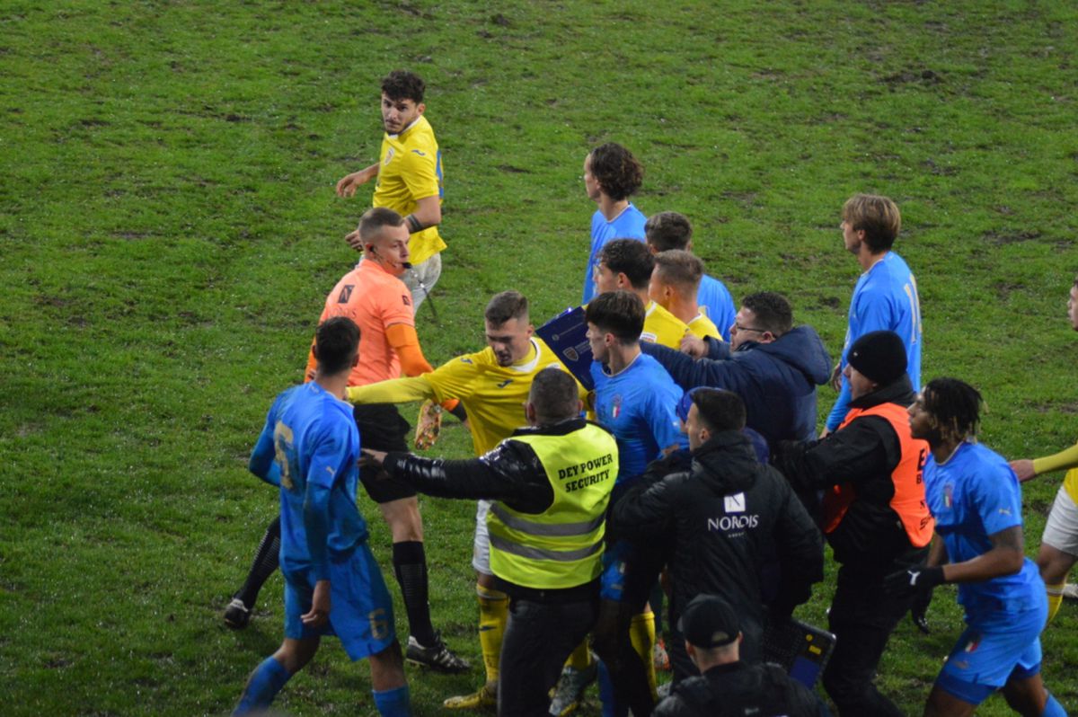 România U20, învinsă la Arad de Italia U20 » Ianis Stoica a marcat din penalty