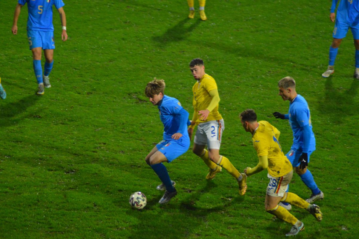 România U20, învinsă la Arad de Italia U20 » Ianis Stoica a marcat din penalty