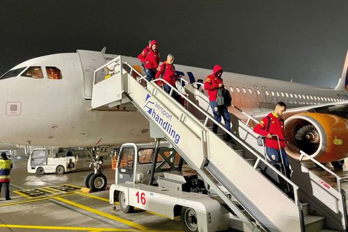 „Tricolorii” au ajuns în Moldova / Sursă foto: frf.ro