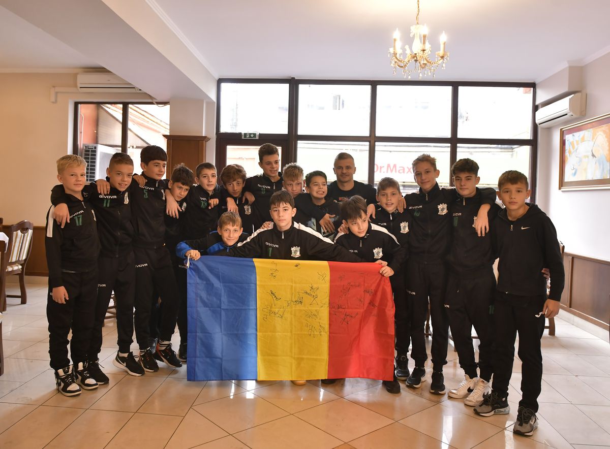 Copilul impresionat de Edi Iordănescu