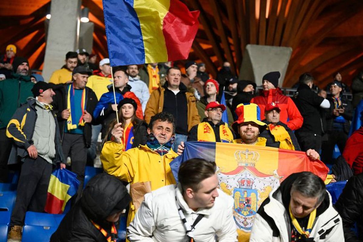 Te trec fiori! Cum s-a trăit imnul României la meciul cu Israel din Ungaria