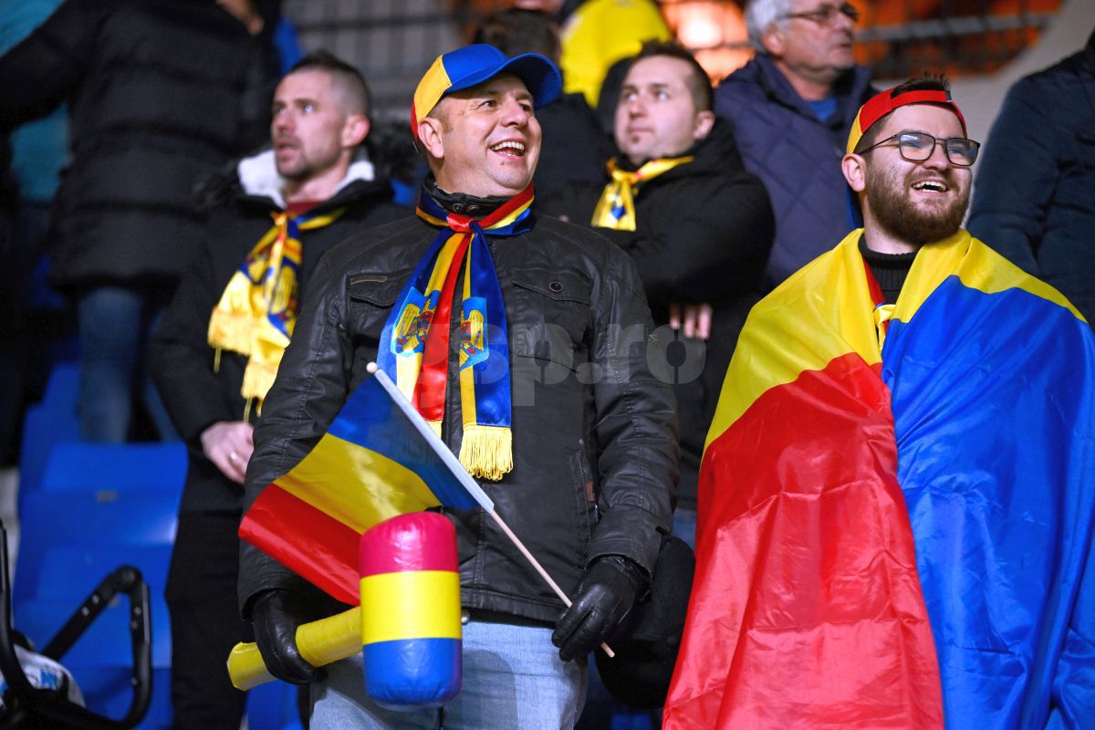 Israel - România, preliminarii EURO 2024. Fanii „tricolori”, la datorie