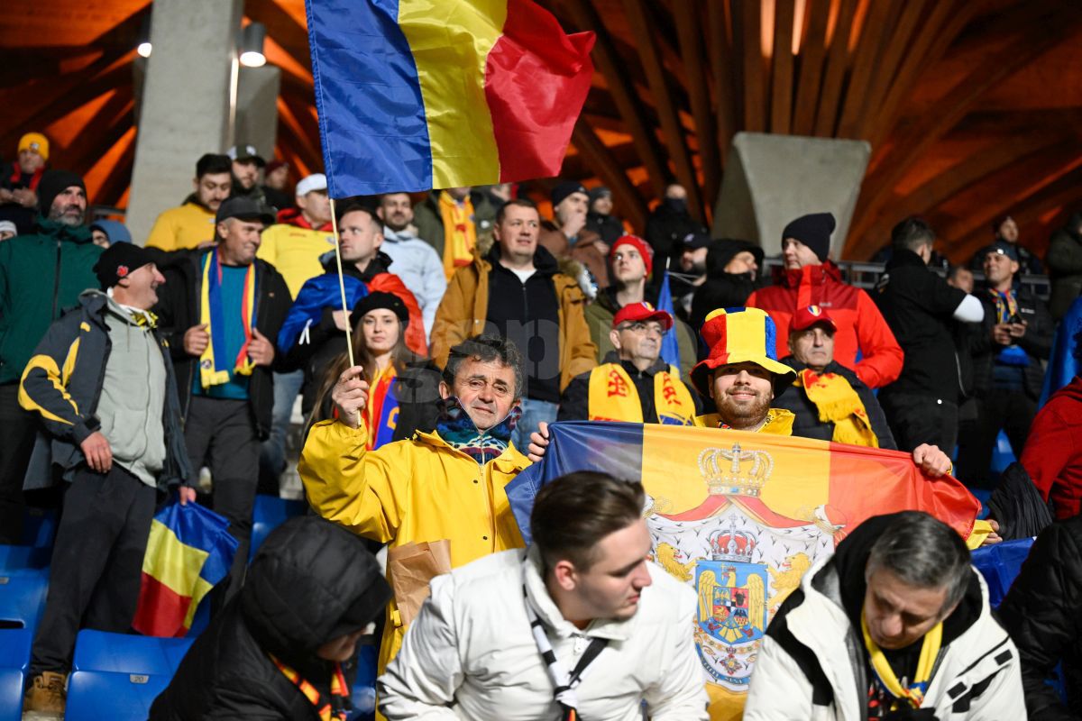 Te trec fiori! Cum s-a trăit imnul României la meciul cu Israel din Ungaria