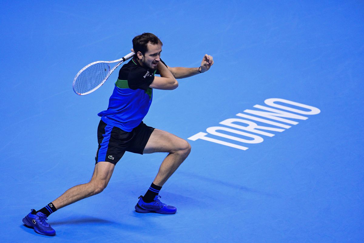 Jannik Sinner, primul finalist la Turneul Campionilor! Victorie euforică în fața lui Medvedev