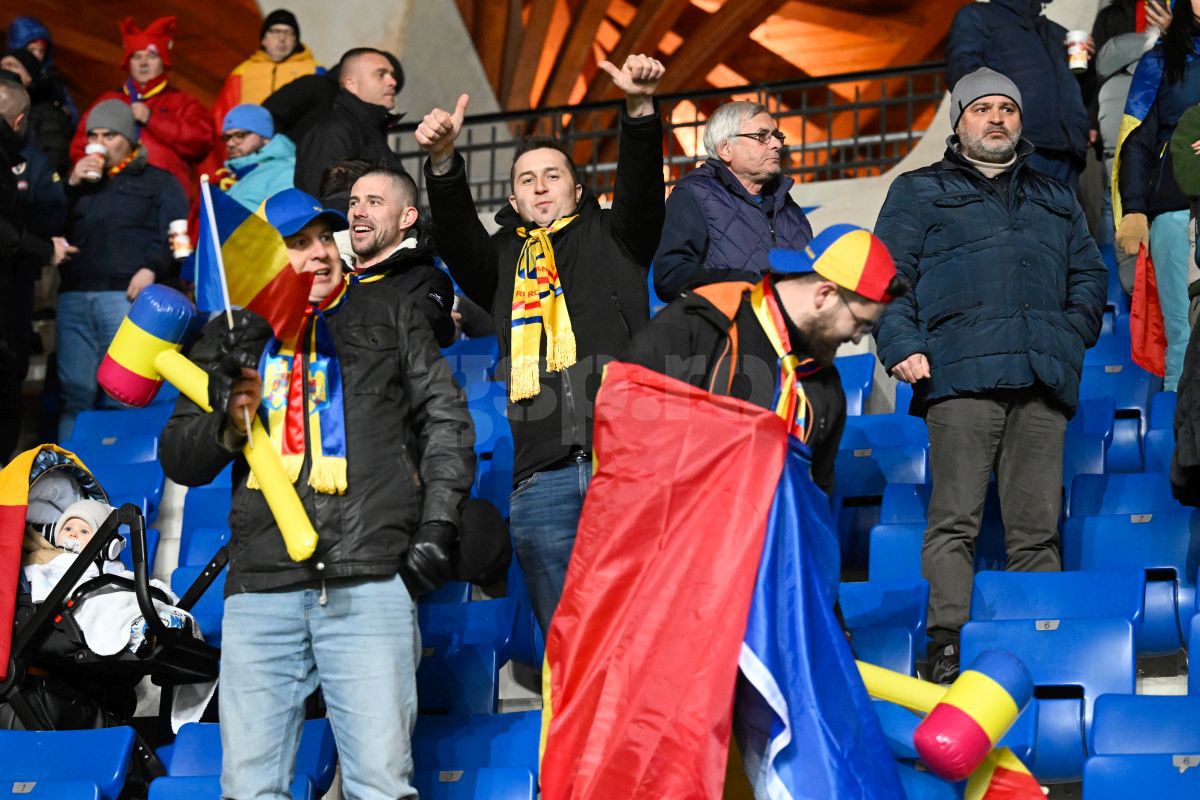 Te trec fiori! Cum s-a trăit imnul României la meciul cu Israel din Ungaria