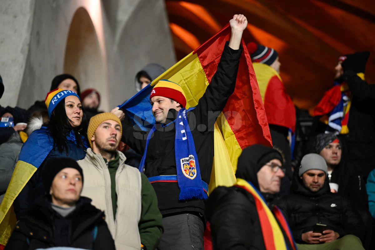 Israel - România, preliminarii EURO 2024. Fanii „tricolori”, la datorie