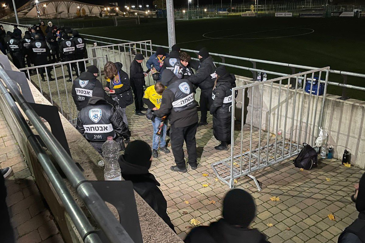 Control draconic înainte de Israel - România » Ce s-a întâmplat la porțile stadionului