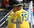 George Pușcaș și Andrei Burcă în Israel - România, preliminarii EURO 2024 (foto: Raed Krishan/GSP)