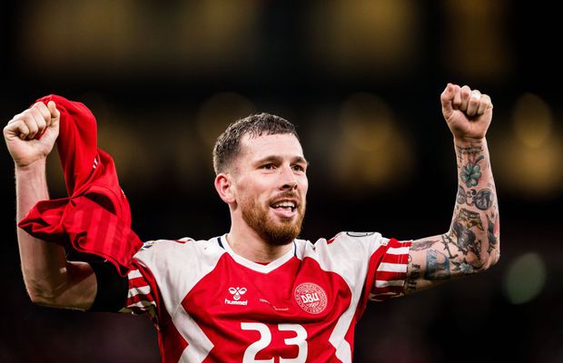 Danezii au câștigat grupa și Hojbjerg e în culmea fericirii: „De mic copil mă plimbam în jurul stadionului și visam la o seară ca asta”